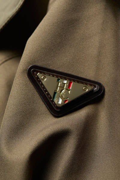 Holland Cooper Rosedale Waterproof Parka in Mink Logo