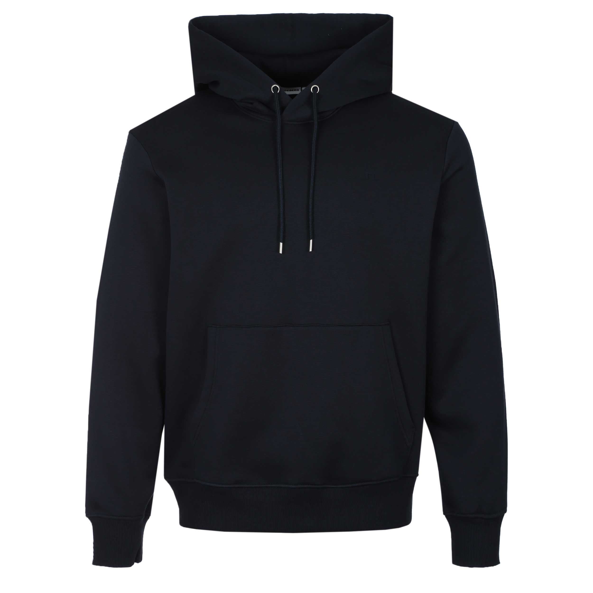 J.Lindeberg Alpha Hood Sweatshirt in JL Navy