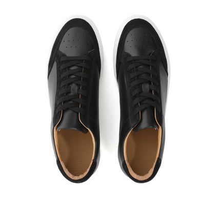 J.Lindeberg Art Signature Trainer in Black Birdseye