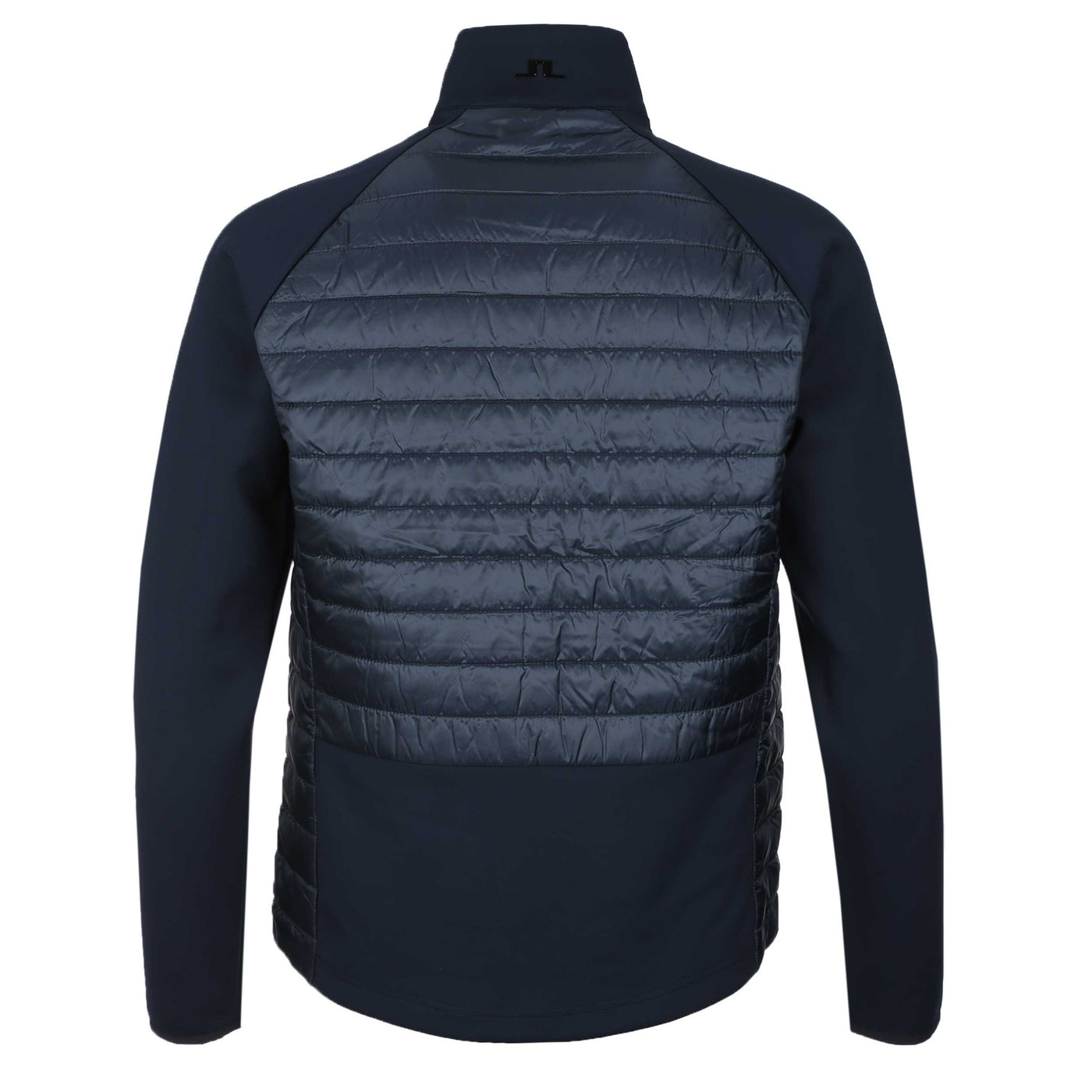 J.Lindeberg Hayden Quilt Hybrid Jacket in JL Navy Back
