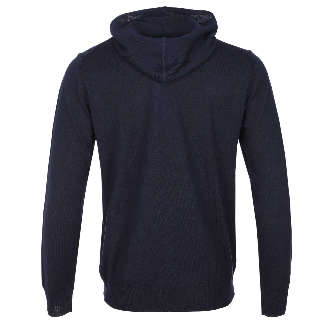J.Lindeberg Karl Merino Hoodie Knitwear in JL Navy Back