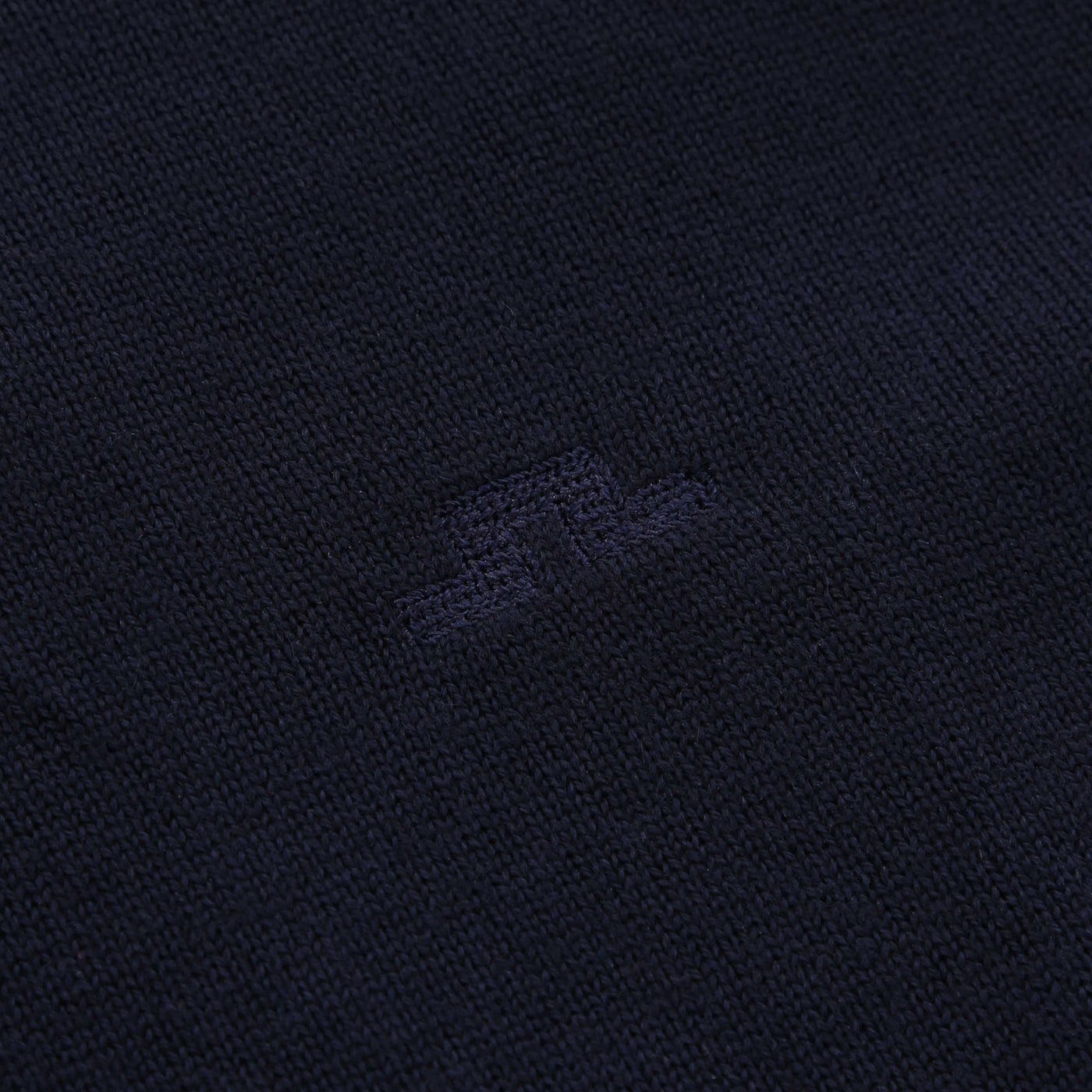J.Lindeberg Karl Merino Hoodie Knitwear in JL Navy Logo