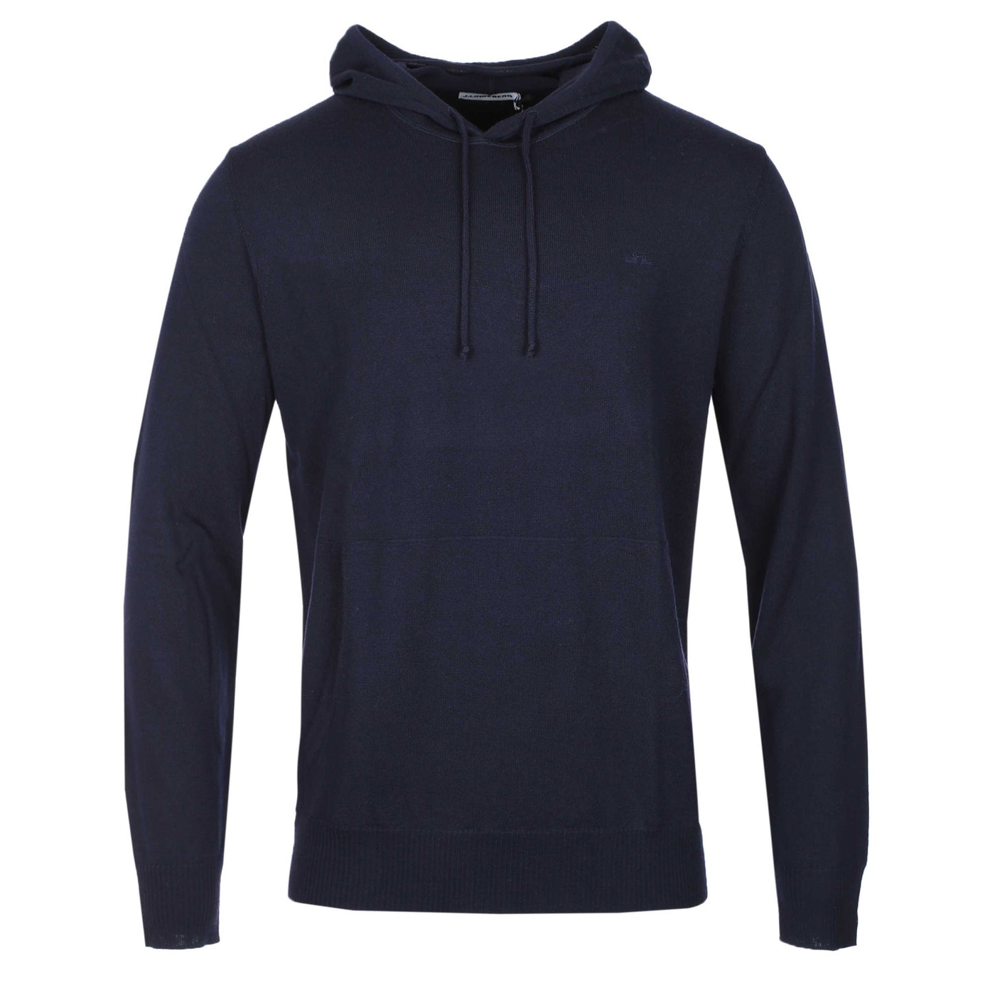 J.Lindeberg Karl Merino Hoodie Knitwear in JL Navy
