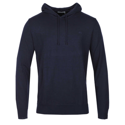 J.Lindeberg Karl Merino Hoodie Knitwear in JL Navy