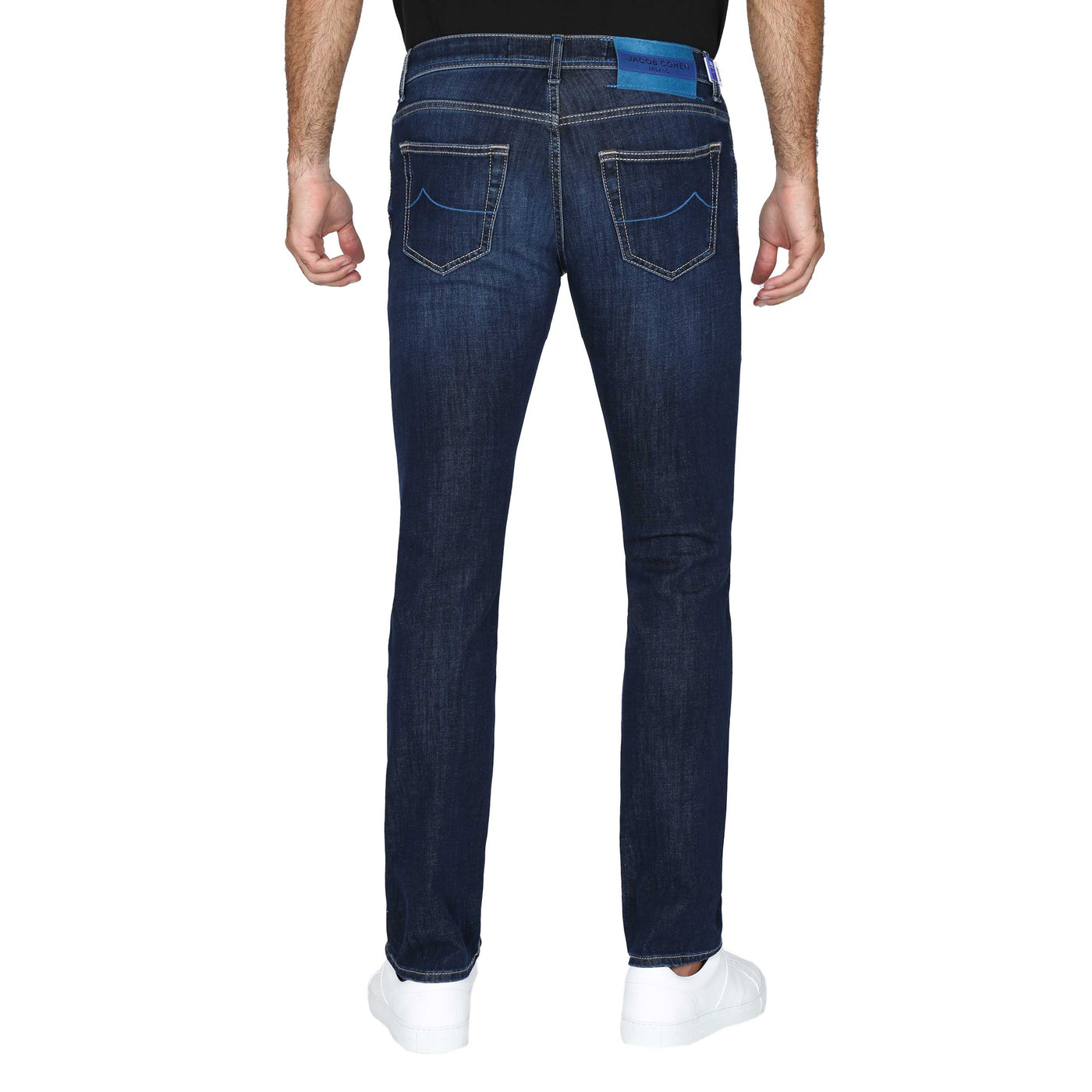 Jacob Cohen Nick Jean in Dark Blue Denim Wash Back