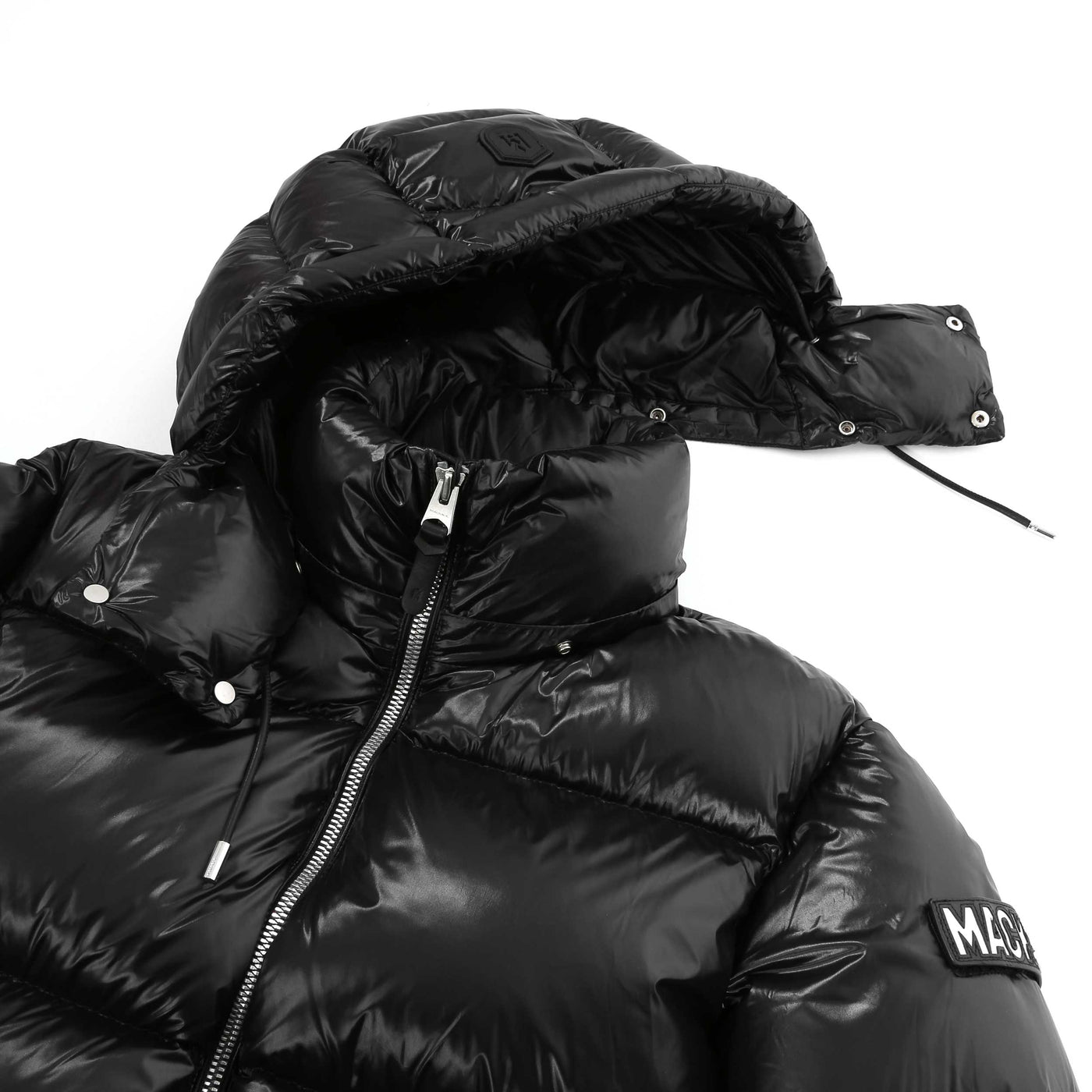 Mackage Kent Z Jacket in Black Hood Detached