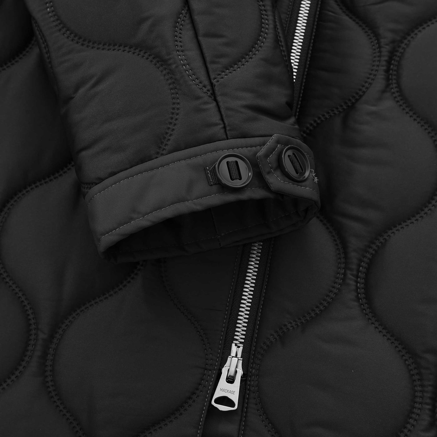 Mackage Kula Ladies Jacket in Black Cuff