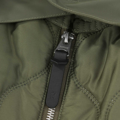 Mackage Kula Ladies Jacket in Military Green Zip