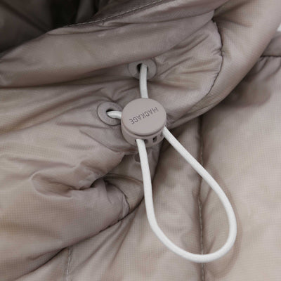 Mackage Peter Jacket in Grey Drawstring