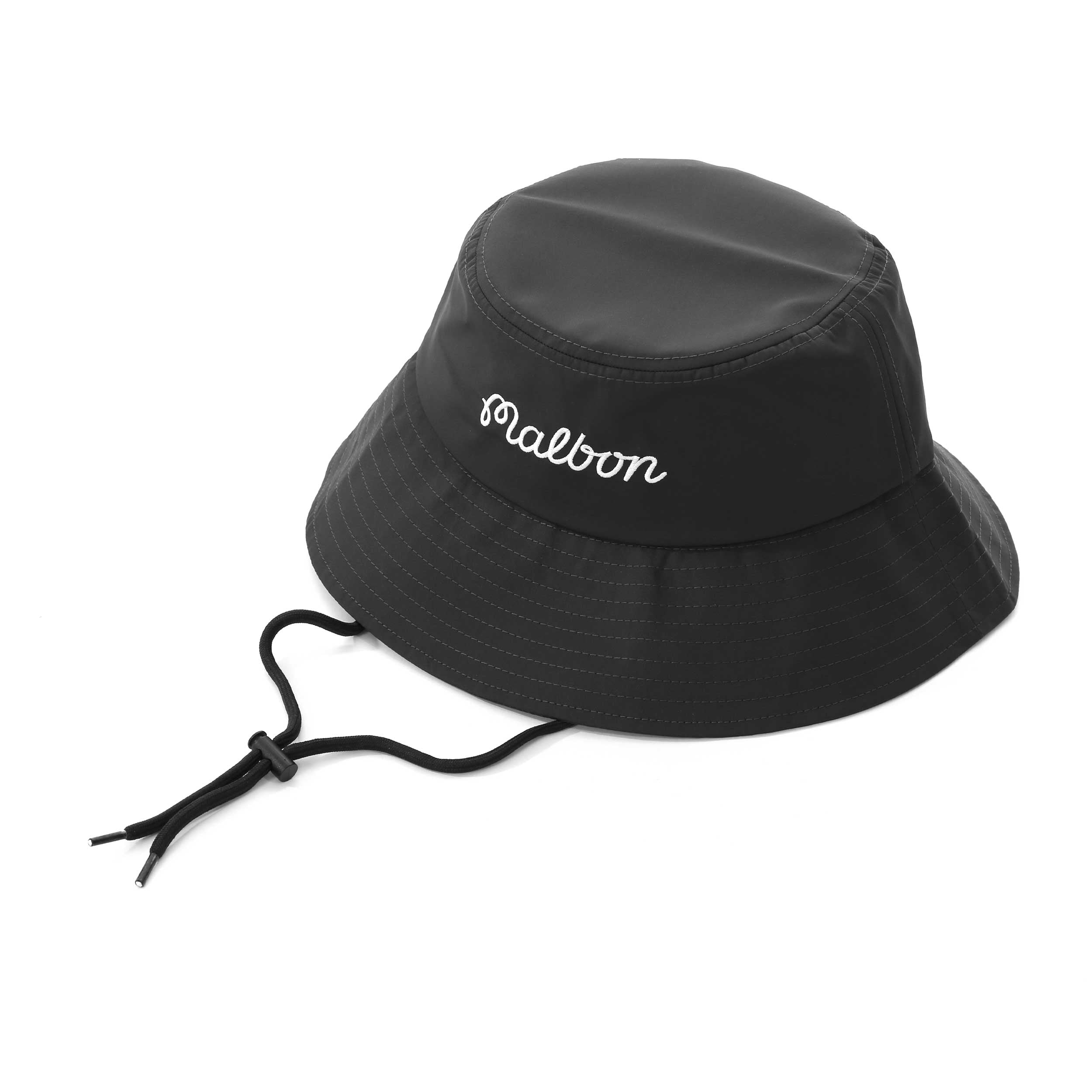 Malbon Bucket Hat in Black