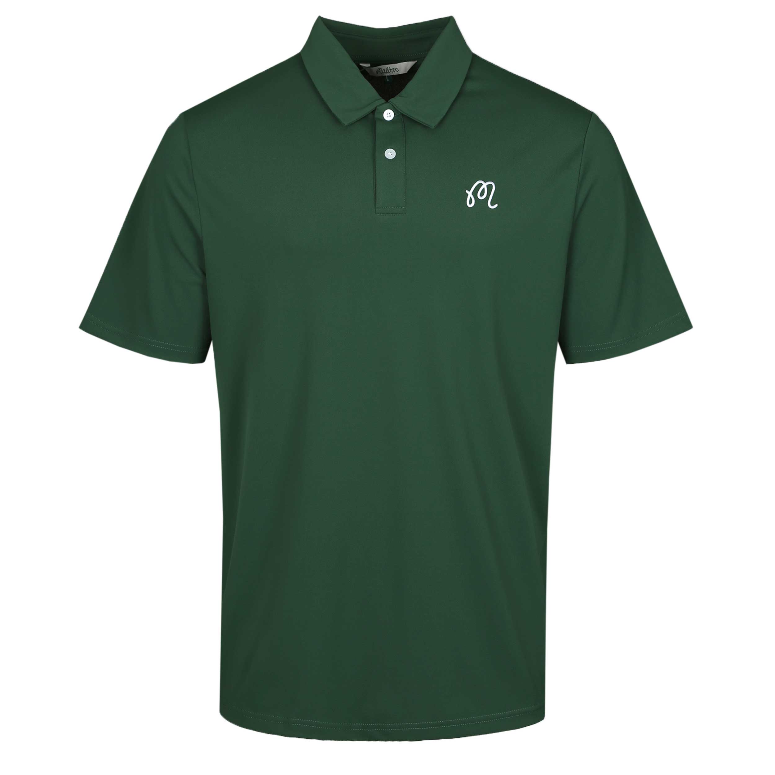 Malbon Fairway Polo Shirt in Forest
