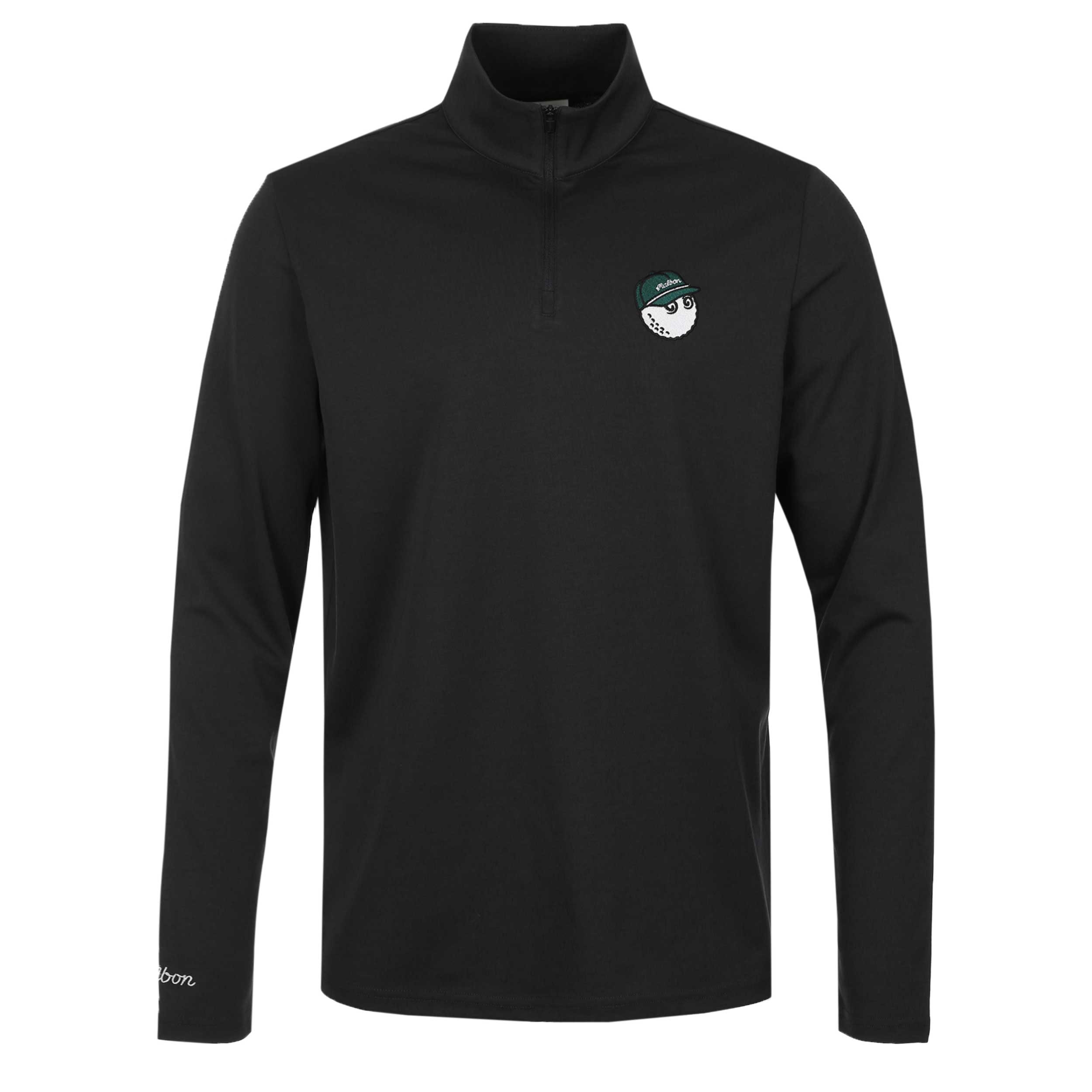 Malbon Flyer Mid Layer in Black