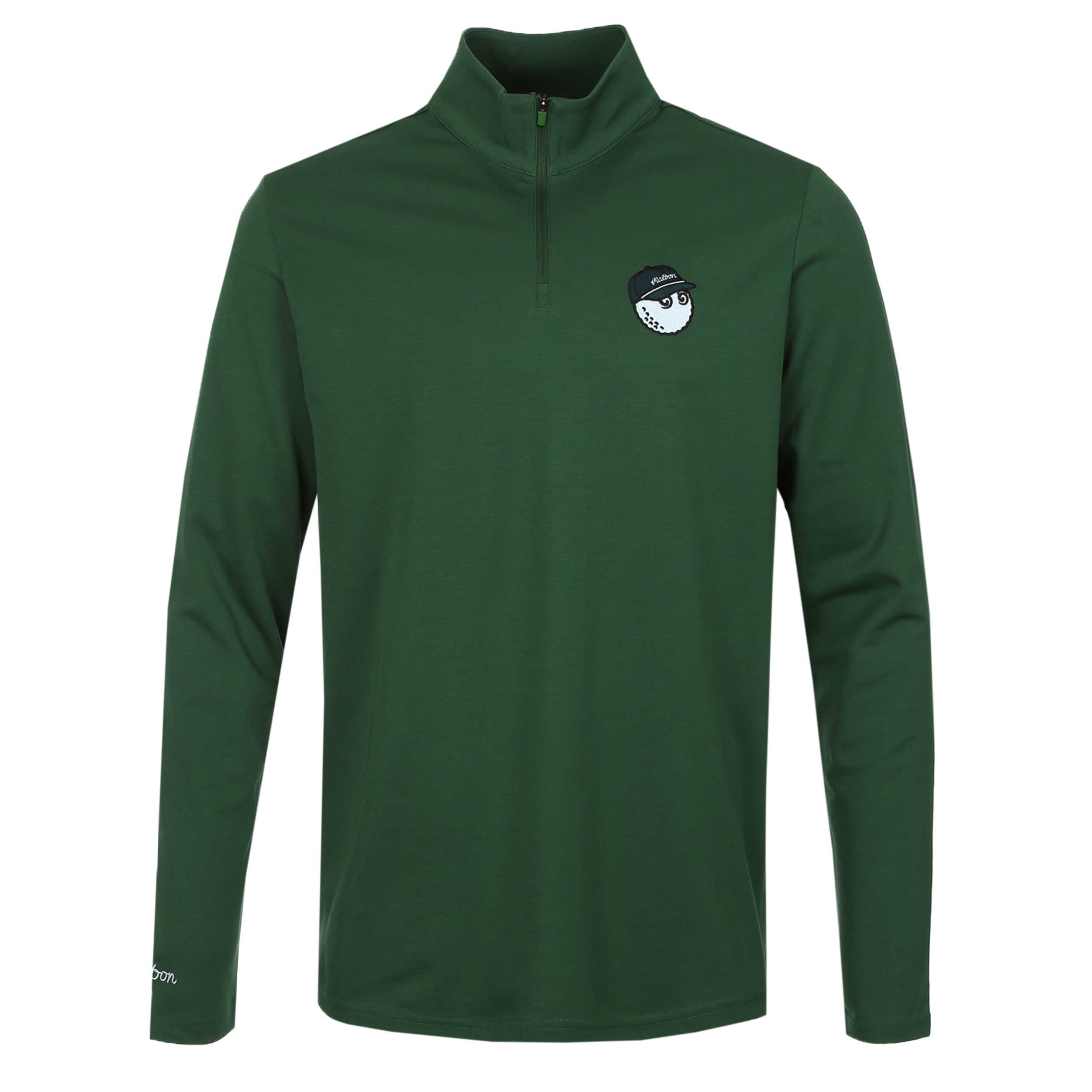 Malbon Flyer Mid Layer in Forest