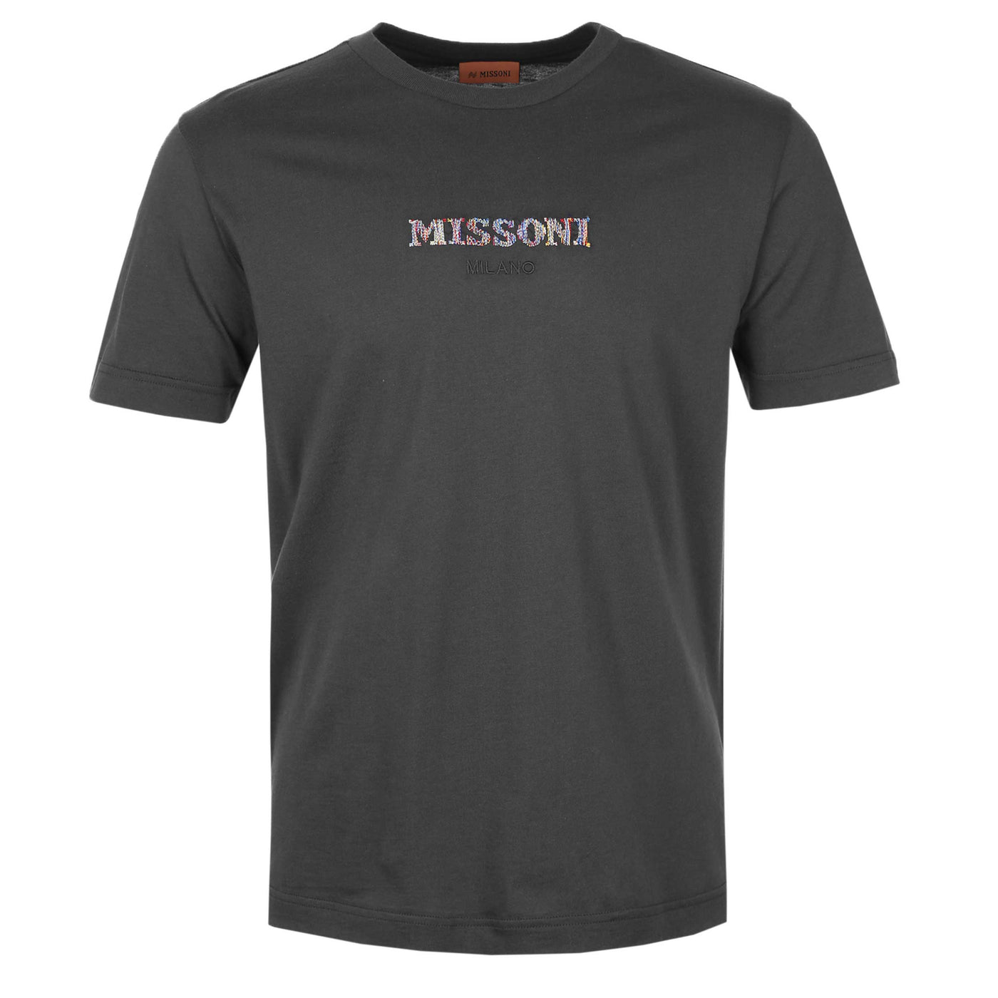 Missoni Embroidered Logo T-Shirt in Black
