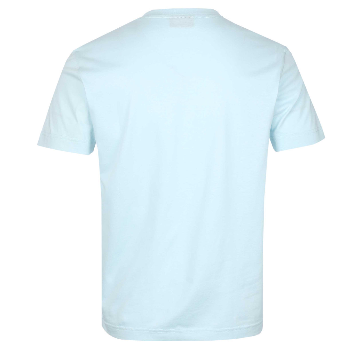 Missoni Embroidered Logo T-Shirt in Sky Blue Back