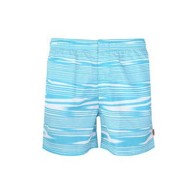 Missoni Stripe Swim Short in Turquoise
