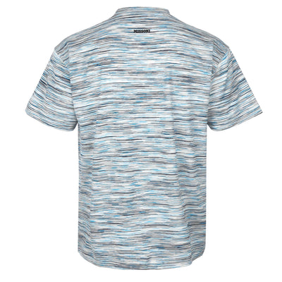 Missoni Stripe T-Shirt in Blue Back