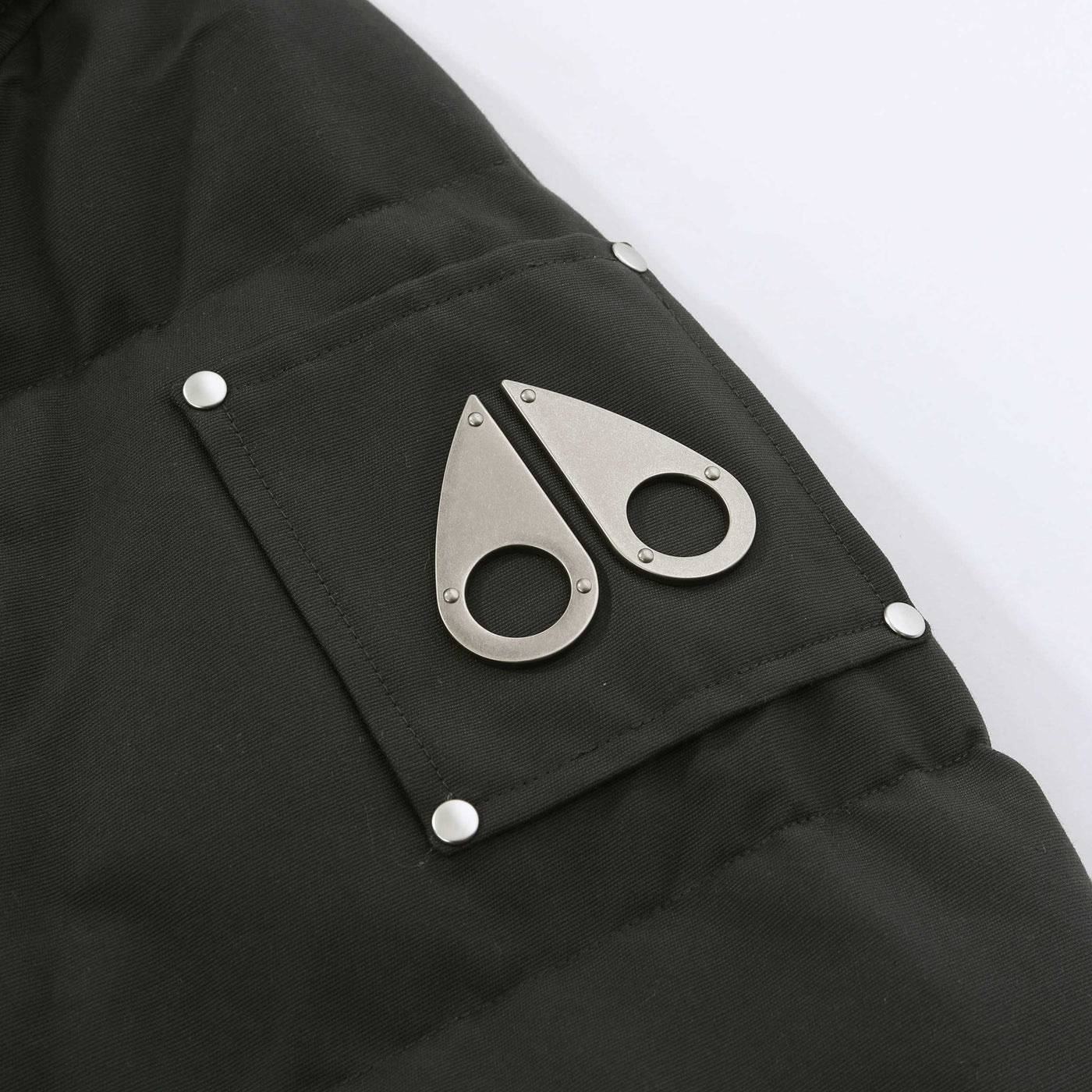 Moose Knuckles 3Q Jacket in Cement Logo
