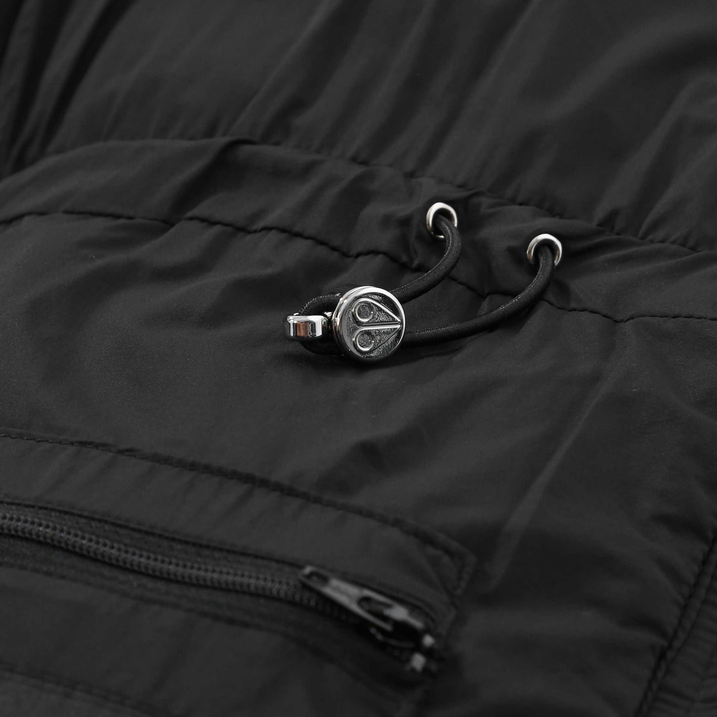 Moose Knuckles Belle Cote SH Ladies Jacket in Black Waistcord