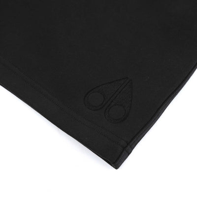 Moose Knuckles Clyde Shorts Sweat Short in Black Logo