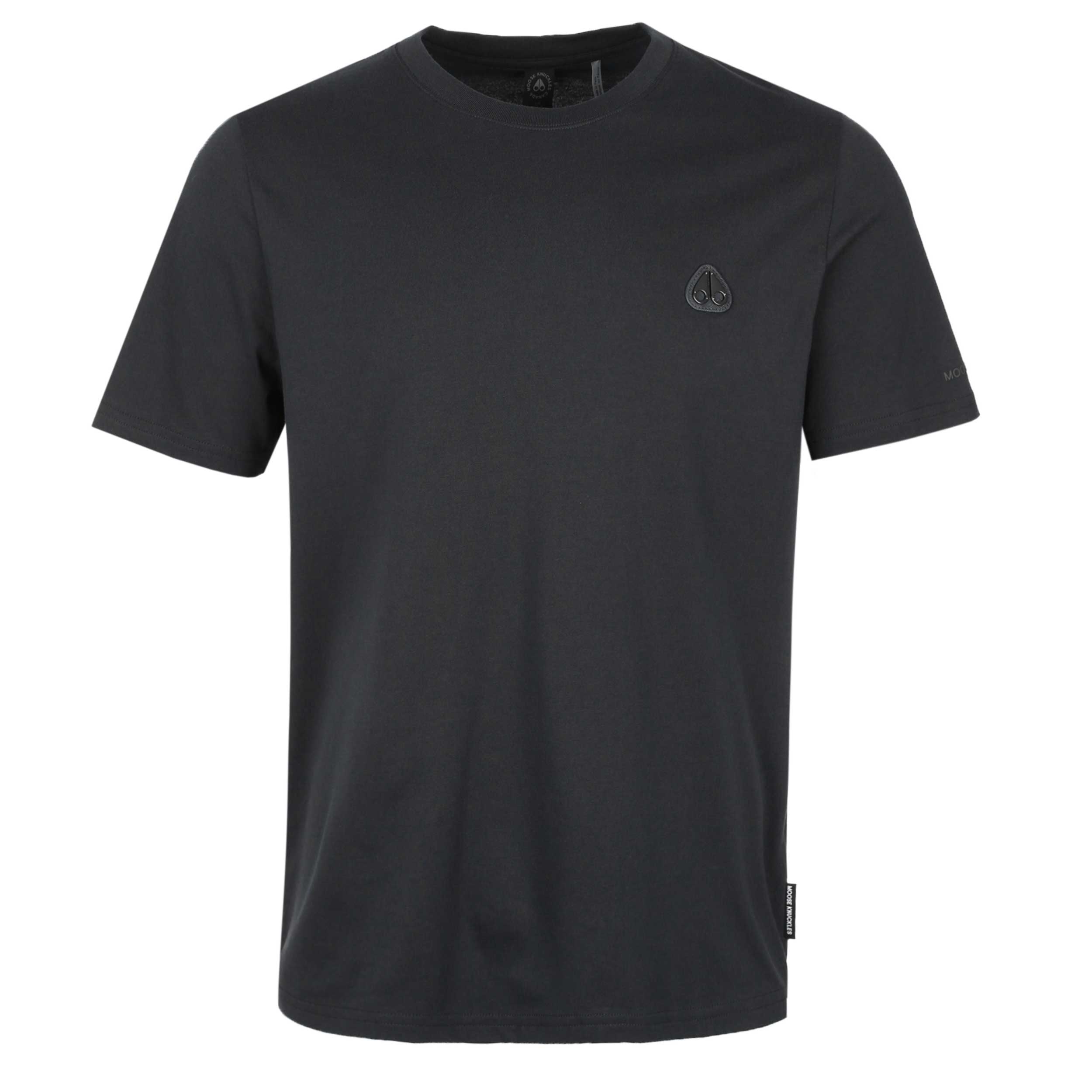 Moose Knuckles Crescent T Shirt in Black