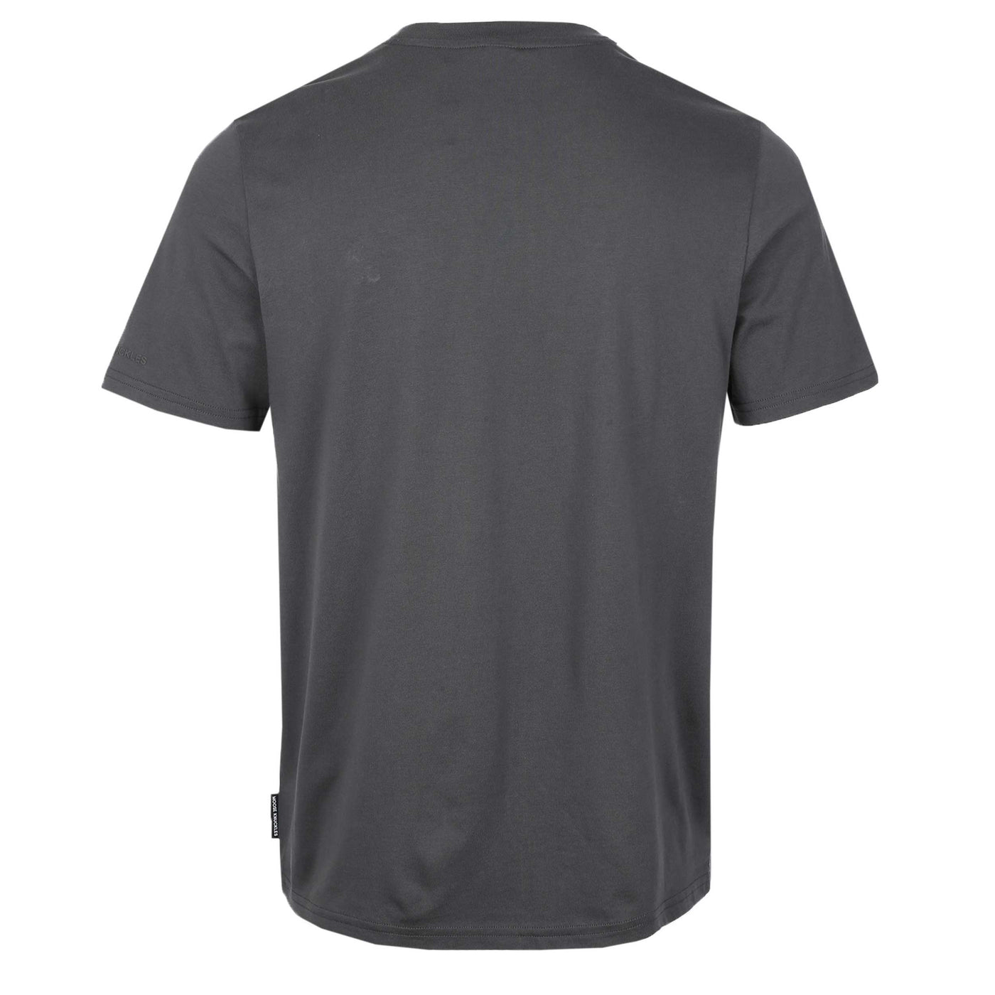 Moose Knuckles Crescent T Shirt in Cement Back