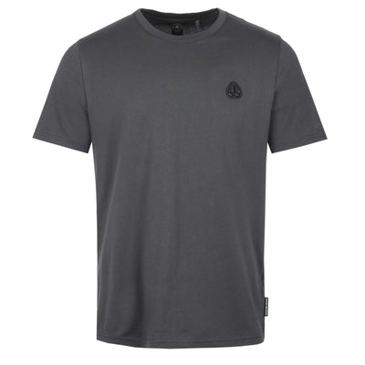 Moose Knuckles Crescent T Shirt in Cement