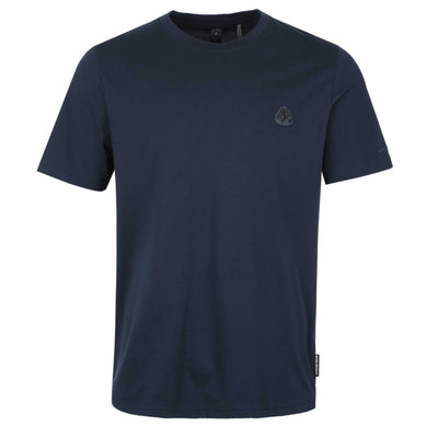 Moose Knuckles Crescent T Shirt in Navy