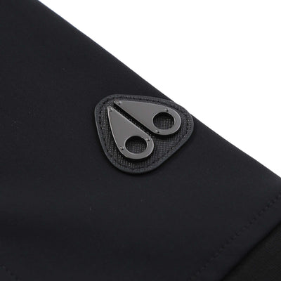 Moose Knuckles Dalon Bomber Jacket in Black Logo