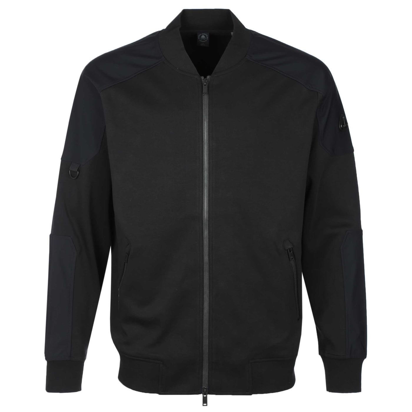 Moose Knuckles Dalon Bomber Jacket in Black