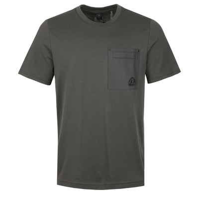 Moose Knuckles Dalon T Shirt in Cement