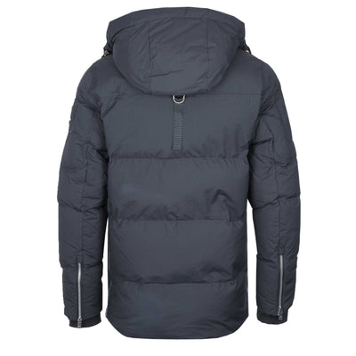 Moose Knuckles Everest 3Q Puffer Jacket in Cement Back