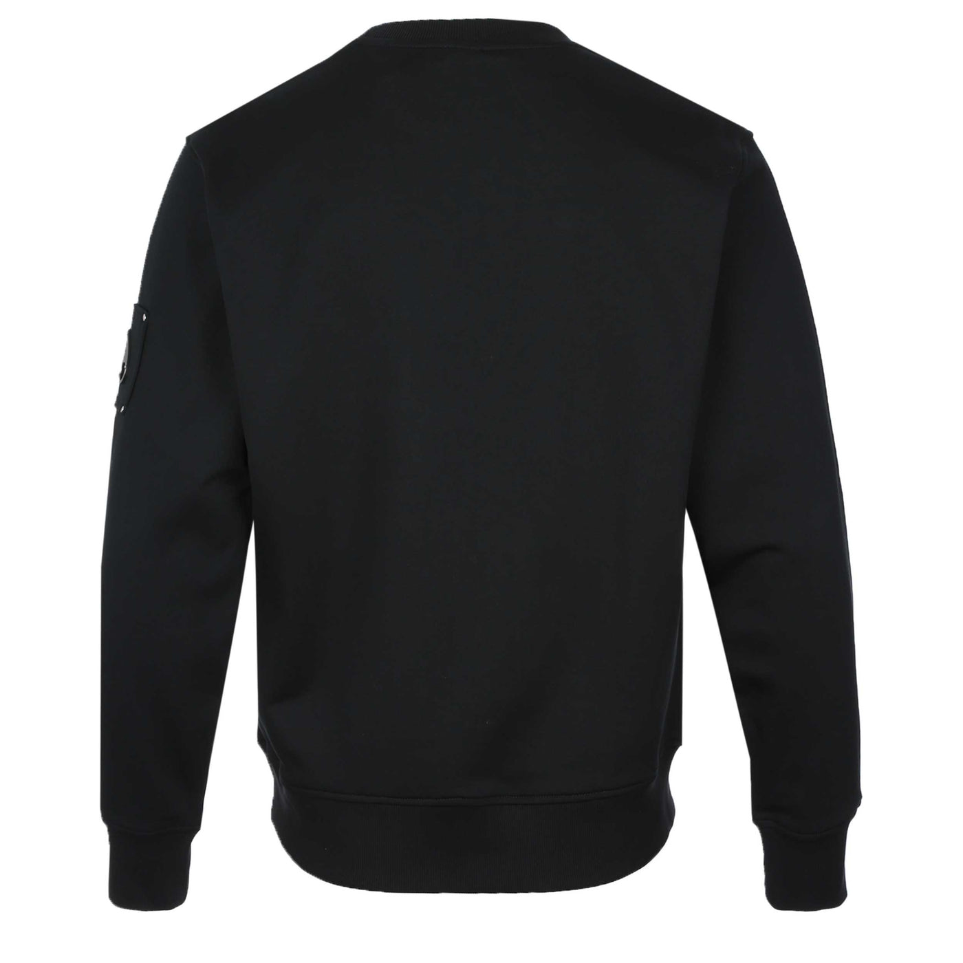 Moose Knuckles Hartsfield Crew Sweatshirt in Black Back