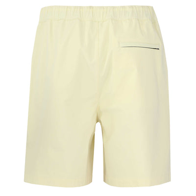 Moose Knuckles Logo Shorts Swim Short in Yellow Beam Back