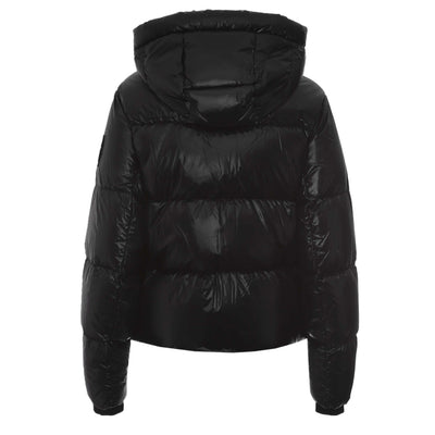 Moose Knuckles Moonstone Ladies Jacket in Black Back