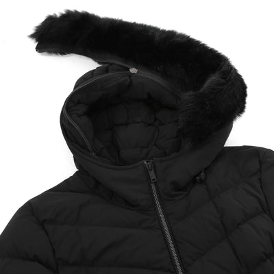 Moose Knuckles Roselawn 5 Ladies Jacket in Black Detachable Trim