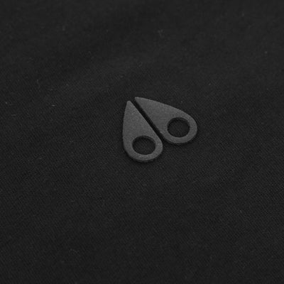 Moose Knuckles Satellite T Shirt in Black Logo