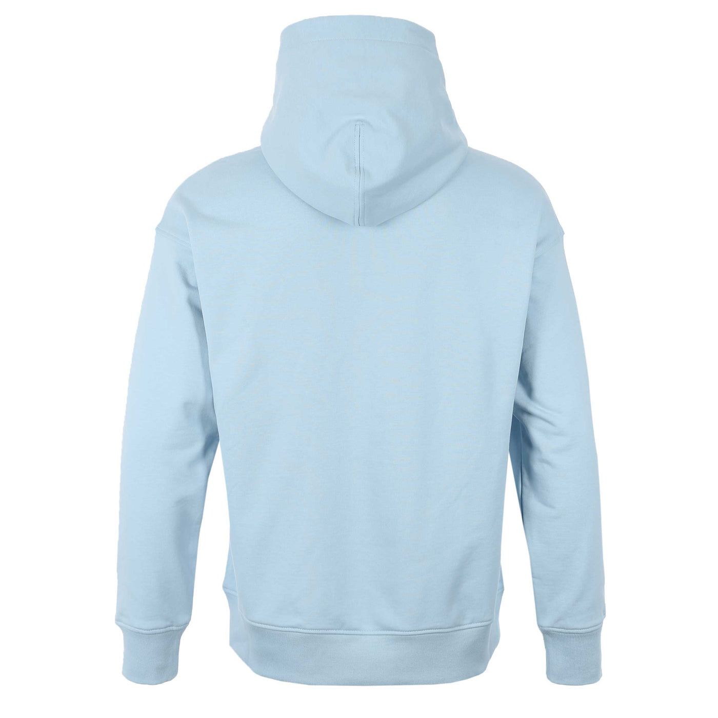 Moose Knuckles Serge Hoodie Sweat Top in Sky Blue Back
