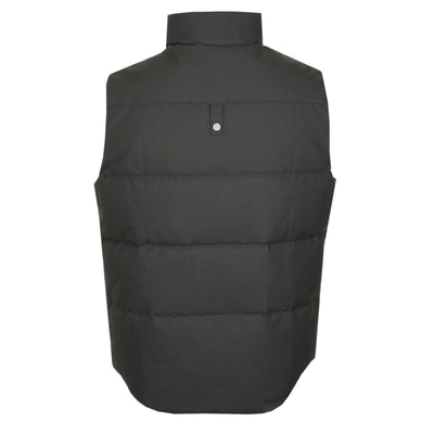 Moose Knuckles Westmount 2Tone Vest Gilet in Cement Back