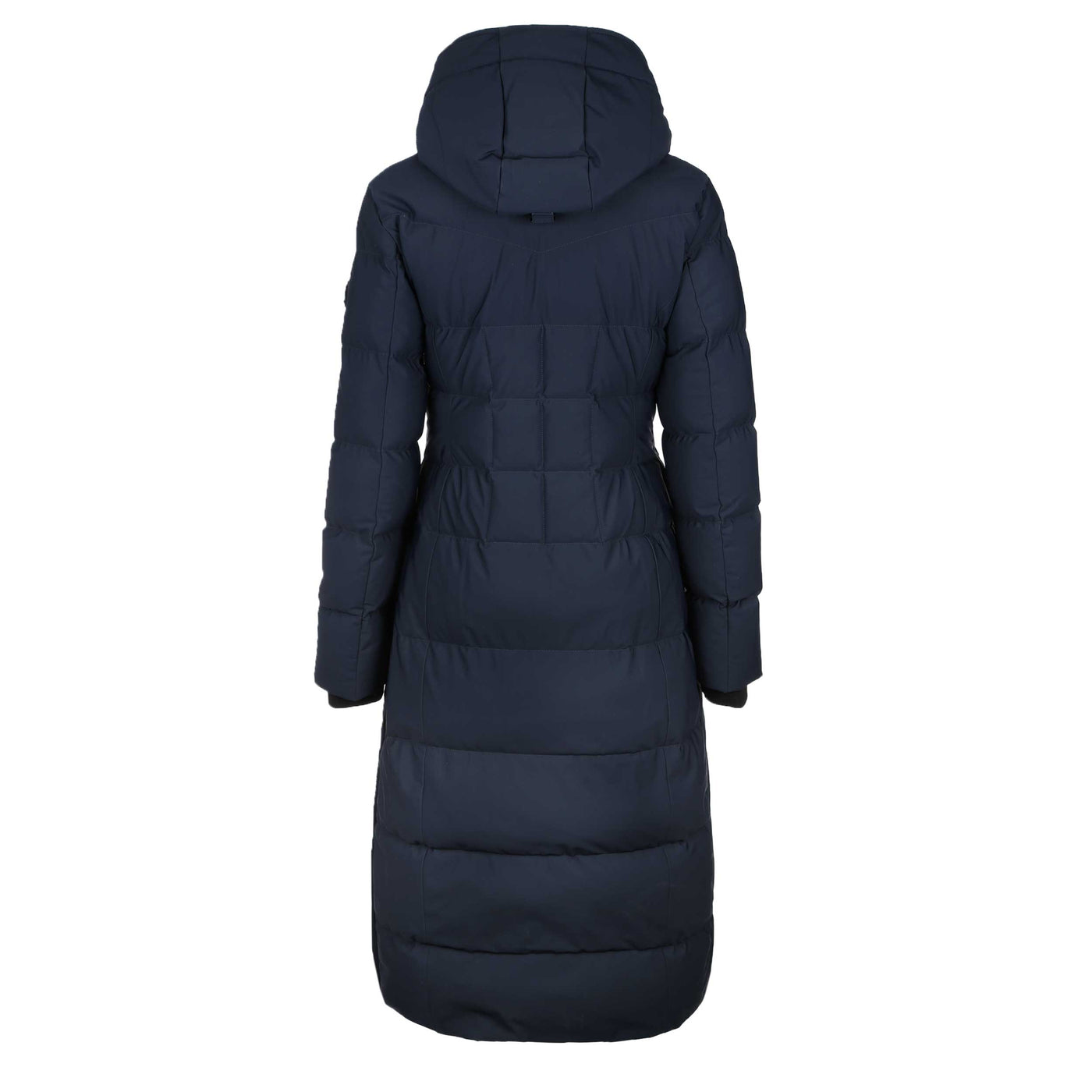 Moose Knuckles Jocada Ladies Parka Jacket in Navy Back