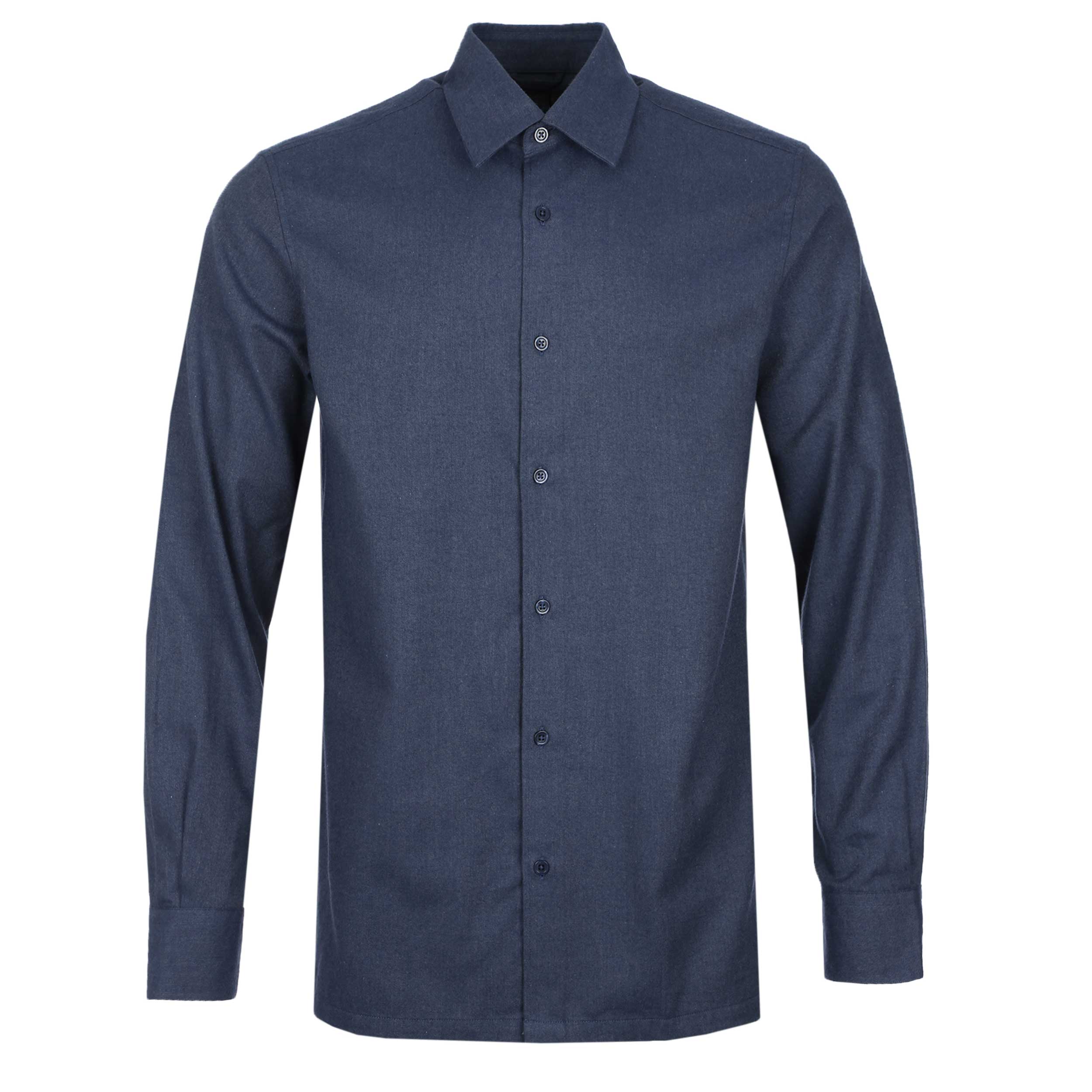 Oliver Sweeney Barnham Shirt in Mid Blue