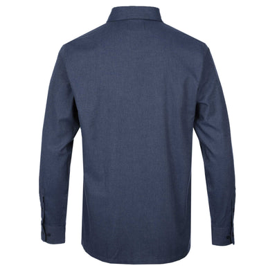 Oliver Sweeney Barnham Shirt in Mid Blue Back