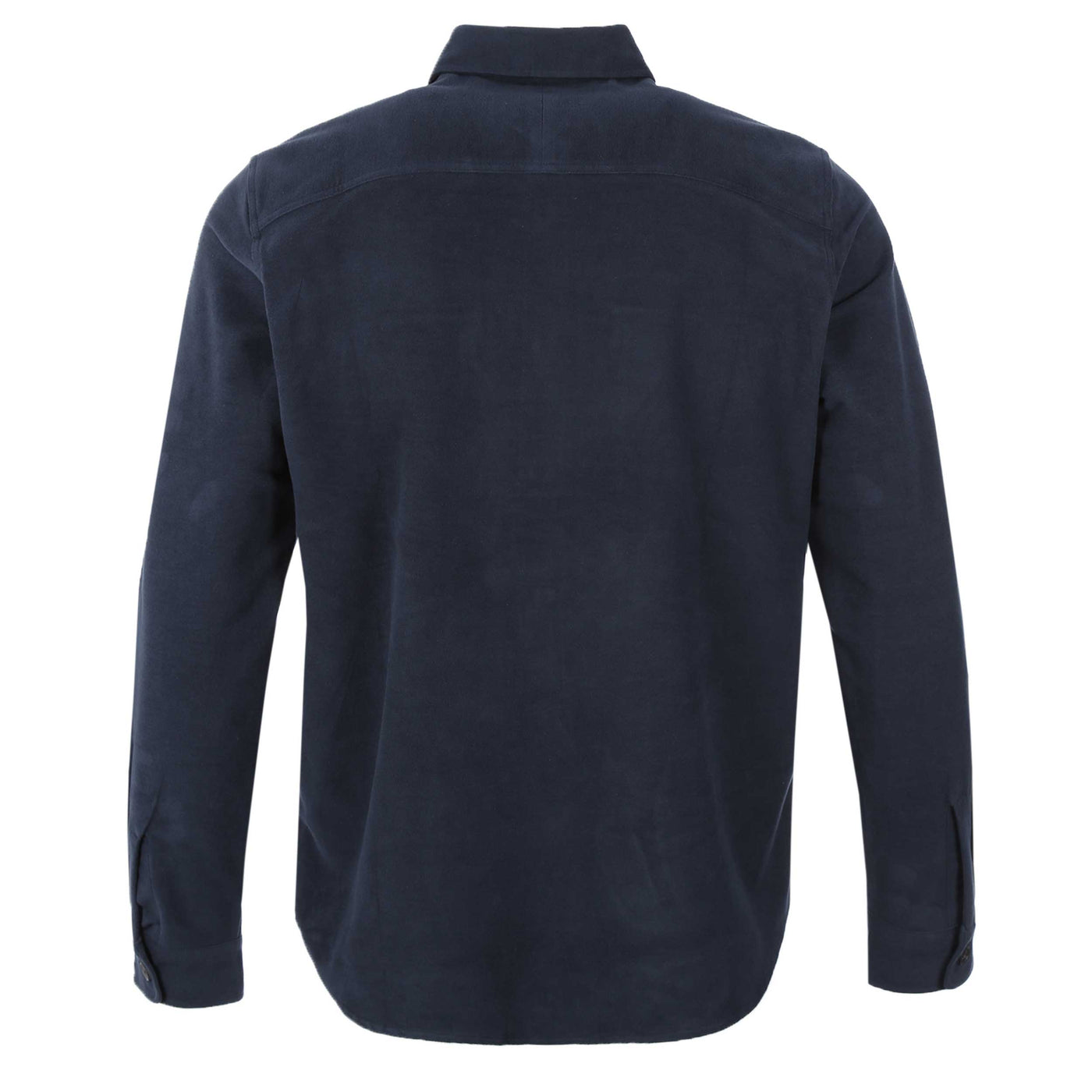 Oliver Sweeney Brahalish Moleskin Overshirt in Navy Back