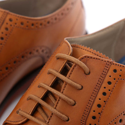 Oliver Sweeney Bridgeford Shoe in Light Tan Lace Up