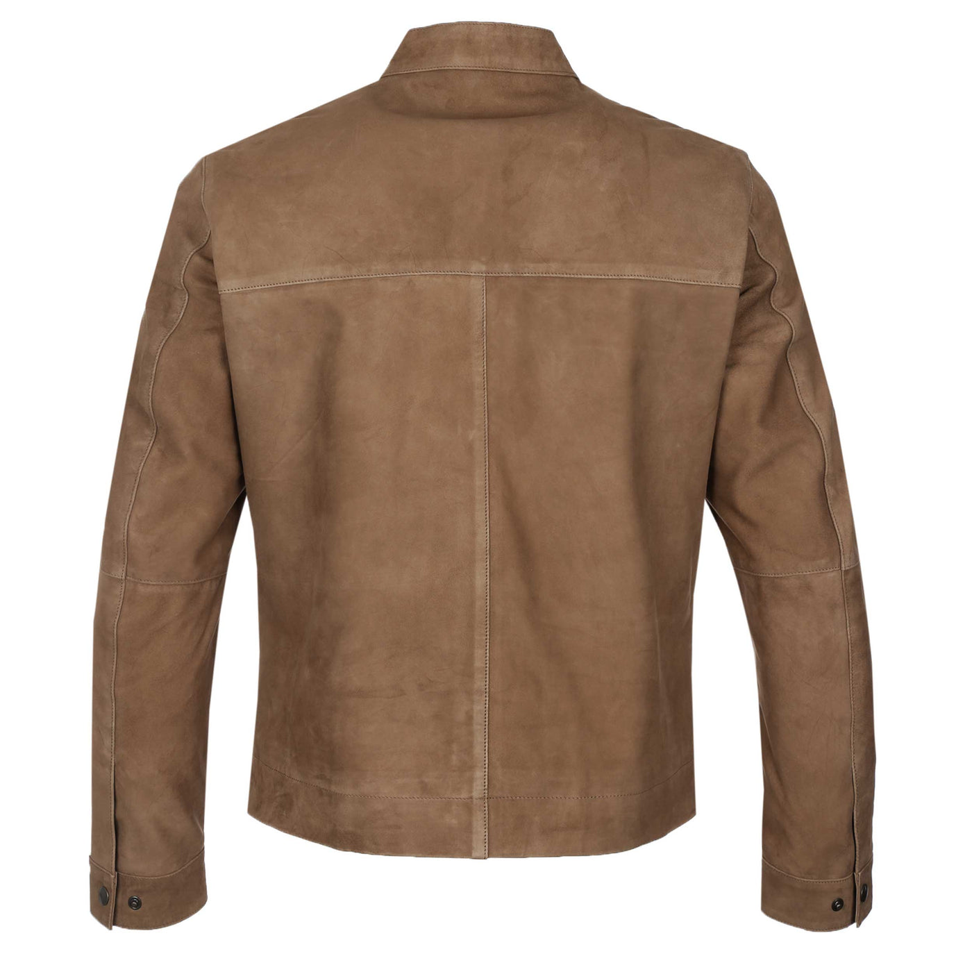 Oliver Sweeney Dimson Suede Jacket in Truffle Back