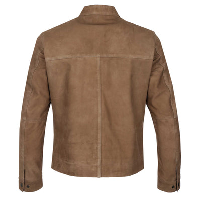 Oliver Sweeney Dimson Suede Jacket in Truffle Back