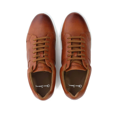 Oliver Sweeney Kendal Trainer in Tan Birdseye