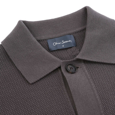 Oliver Sweeney Kingsbridge Overshirt in Mole Collar