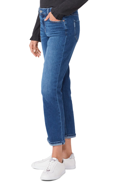 Paige Ladies Brigitte Jean in Roam Blue Denim Side