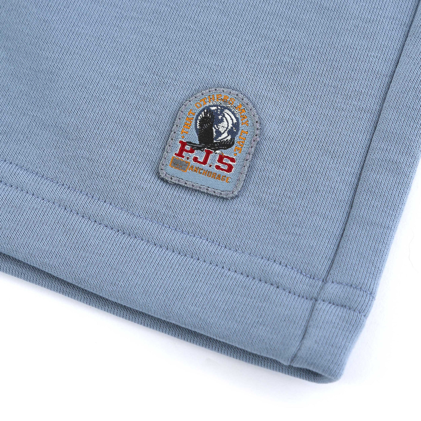 Parajumpers Cairo Easy Sweat Short in Bluestone Logo